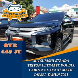 MITSUBISHI TRITON ULTIMATE 2.4 AT MATIC DIESEL TAHUN 2021 (DC 4X4)