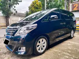 (LOW Km 60 rb an ) Toyota Alphard 2.4 G Premium Sound AT 2012 Hitam