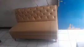 Sofa 2seater model semi clasick sandaran kancing