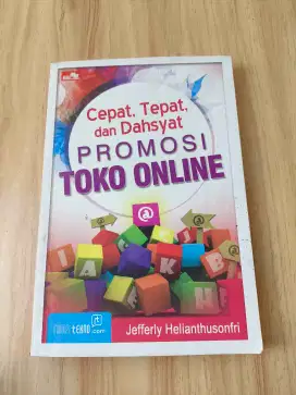 Buku Cepat, Tepat dan Dahsyat Promosi Toko Online
