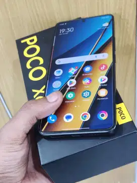 Poco x6 12/256gb lengkap casan gak ori wifi only