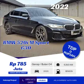 KM 9 RB, BMW 520i M Sport 2022 Hitam 520 i