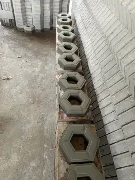 Gress Blok paving Rumput.