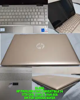 Hp pavilion x360 core i5 11th gen