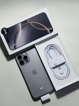 iPhone 16 Pro Max ProMax 256GB iBox BH100% Pemakaian 1 Minggu