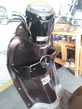 Scopy Type paling tinggi Hitam Coklat