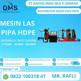 Mesin Las Penyambung SHD 450mm Hydraulic Butt Fusion Welding Machine