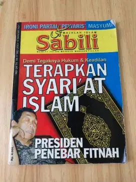 Buku Majalah Islam Sabili