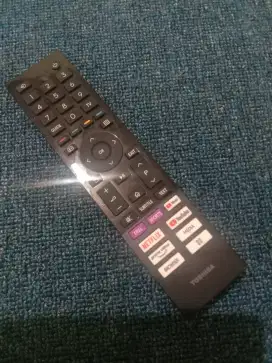 Remote asli bawaan LED smart tv Toshiba 43in