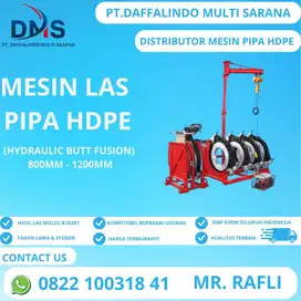 Mesin Las Pemanas SHD 800mm Hydraulic Butt Fusion Weldinng Machine
