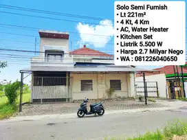 Jual Rumah Area Solo Dekat Manahan, Sumber, Colomadu, Alila, Alana