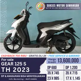 Bunga 0% order pake Tokped/CC proses hanya 1 jam Gear th 2023