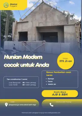 Jual rumah murah dekat stasiun rawabuntu