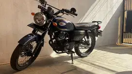 Jual Kawasaki W175 SE Warna Biru Navy 2021 Rawatan Mulus