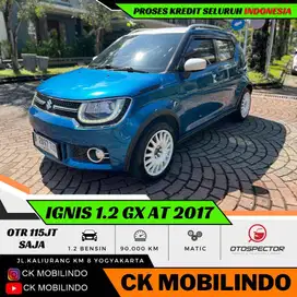 (Dp5jt) Suzuki Ignis GX Matic 2017 ORISINIL Kredit Murah