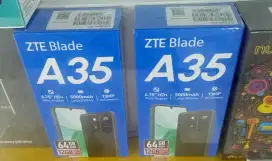 ZTE Blade A35 4+8/64 BARU garansi resmi 1th bisa TT atau Kredit