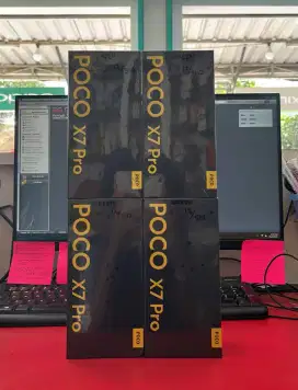 Poco x7 pro 12/512 new garansi resmi