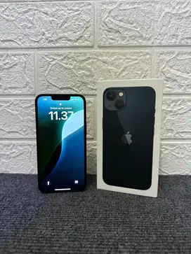 Iphone 13 128 GB Black Garansi Resmi Ibox Like New Baru Sebulan
