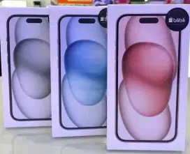 Kredit Iphone 15 256Gb Resmi Free 1x cicilan Tenor 9&12 Bln
