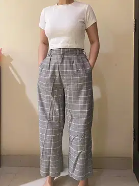Kode 2518 Grey scott straight pants