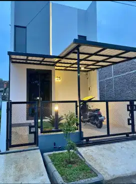 Kanopi alderon minimalis