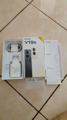 vivo y19s 6+6/128 fullset