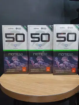 Infinix Note 50 8/256 ready stock