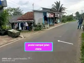 JUAL TANAH + VILLA + KOLAM IKAN/EMPANG NEMPEL JLN UTAMA ANGKOT