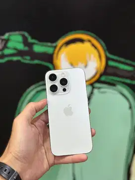 Iphone 15 Pro 128Gb White Titanium Ex Garansi Resmi Indonesia