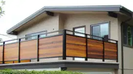 Reling balkon minimalis, Bisa costum