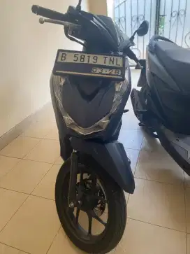Beat deluxe 2023, jarak tempuh rendah, navy