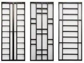 Tralis Jendela, Teralis Pintu minimalis, Bisa Costum