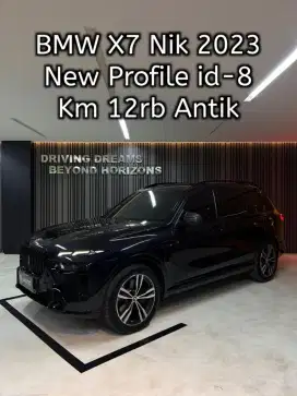 BMW X7 Xdrive40i XLine 2024 Hitam New Profile Id8 iDrive-8 Nik 2023