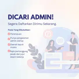 Loker admin berpengalaman