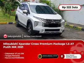 [TANGAN PERTAMA] Mitsubishi Xpander Cross Premium 1.5 AT Putih 2021