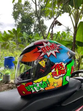 AGV K3SV double visor Baloon,Size L