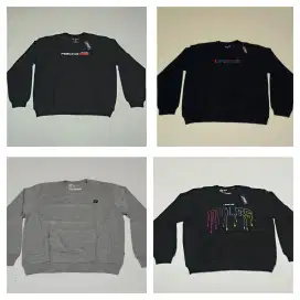 Sweater Upsz Dark Black Dark Blue Abu Feel The Vibe I Make The Rules