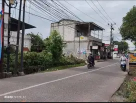 Dijual murah tanah komersial di pinggir jln depan kelurahan rangkapan