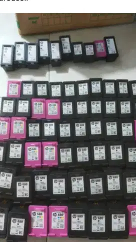 Menerima tinta printer baru dan bekas
