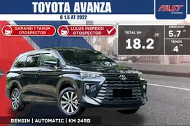 TOYOTA AVANZA G 2022 1.5 AT LOW KM.24RB & PAJAK PANJANG #F4ST