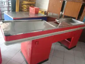 Meja kasir full plat
