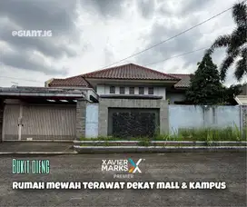 Rumah mewah Terawat di Bukit Dieng Malang