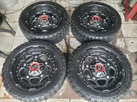 Velg Demodog R20 paket ban for pajero fortuner ranger hilux triton dll