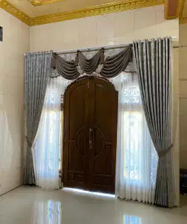 Jual gorden jendela hordeng pintu gordeng vitras gordyn blind