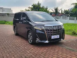 [Garansi 1th!!] Toyota Alphard 2.5 G ATPM NIK 2018!! Black on beige!!
