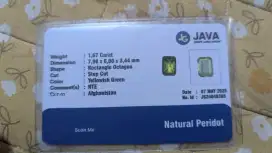 Natural Peridot plus memo dan batu lainnya