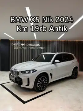 BMW X5 xDrive40i M-Sport G05 LCI AT 2024 Putih New Model