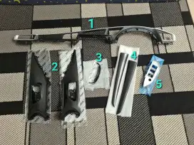 Paket upgrade interior Innova Reborn  - panel list silver dashboard
