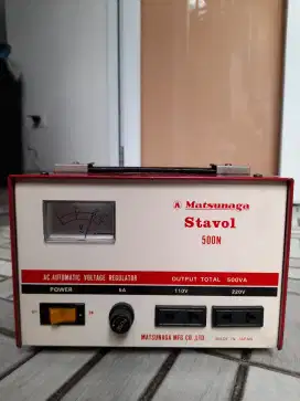 Barang langka stavol matsunaga asli buatan japan 500 va