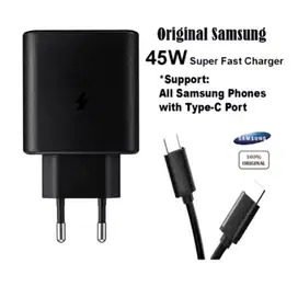 Charger Samsung Original 25w 45w Bisa Gosend Gojek Sidoarjo